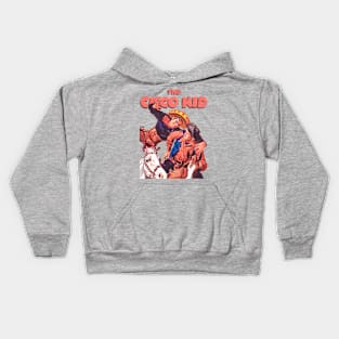 The Cisco Kid Western Cowboy Vintage Retro Comic Horse Kids Hoodie